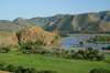 Khvsgl province, Mongolia: the Selenge river, near Ikh Uul - photo by A.Ferrari