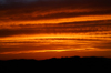 Khustain Nuruu National Park, Tov province, Mongolia: sunset sky - photo by A.Ferrari