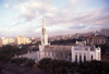 Mozambique / Moambique - Maputo / Loureno Marques / MPM: downton - Nossa Senhora da Conceio Cathedral and Independence square seen from above / a S Catedral de Nossa Senhora da Conceio e a Praa da Independncia - photo by F.Rigaud