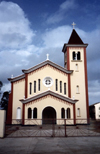 Xai-Xai / Vila Joo Belo / VJB, Gaza Province: the main church / igreja matriz - photo by M.Torres