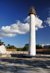 Managua, Nicaragua: Peace monument, a symbolic lighthouse - Peace Park - Parque de la Paz - photo by M.Torres