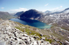 Norway / Norge - Dalsniba (Oppland): rocks and lake view (photo by Juraj Kaman)