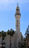 Bethlehem, West Bank, Palestine: Mosque of Omar - built in 1860 to commemorate the visit to Bethlehem by the second Rashidun Muslim Caliph, Umar ibn al-Khattab, upon its capture by the Muslims in 637 AD - photo by M.Torres