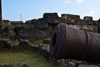 Fuerte de Santiago de la Gloria - moth of a Spanish cannon, Portobello Panama - photo by H.Olarte