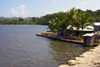 A small house beside Fuerte de San Jeronimo, Portobello, Coln, Panama, Central America - photo by H.Olarte