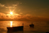 Paraguay - Aregua: dawn over lake Ypacarai / lago Ypacarai (photo by Andre Marcos Chang)