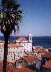 Portugal - Lisbon: miradouro de Santa Lucia - vista sobre a igreja de So Miguel - Alfama - photo by M.Durruti