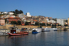 Peso da Rgua, Vila Real - Portugal: tour boats on the riverfront - barcos tursticos no cais - photo by M.Durruti