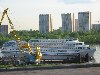 Russia - Moscow: cruise ship on the river Moskva (photo by Dalkhat M. Ediev)