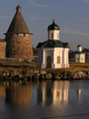 Russia - Monastery tower and chappels (Solovetsky islands, RUSSIA) - photo by J.Kaman