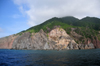 Saba: the island seen from the sea - photo by M.Torres