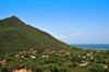 Morne du Vitet, St. Barts / Saint-Barthlemy: view from inland towards Anse de Grand Fond - photo by M.Torres