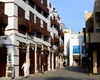 Jeddah, Mecca Region, Saudi Arabia: shop on Suq Al Alawi - hedjazi architecture in Al Balad district, Historic Jeddah, UNESCO world heritage site - photo by M.Torres