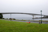 Scotland - Inner Hebrides - Isle of Skye: Skye Bridge to the mainland - over Loch Alsh - one pillar standing on the island of Eilean Bn - part of the A8 - PFI - toll bridge - photo by C.McEachern