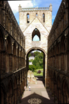 Jedburgh, Borders, Scotland: the Abbey - photo by C.McEachern