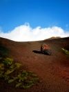 Sicily / Sicilia - Etna volcano: lava field (photo by *ve)