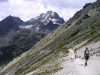 Slovakia - High Tatras: hikers - photo by J.Kaman