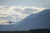 Slovenia - Brnik Airport: airliner taking off from Ljubljana Joze Pucnik Airport - photo by I.Middleton