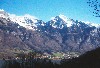 Switzerland - Walenstadt St. Gallen canton): over the Walensee (from the Walensee Autobahn) (photo by M.Torres)