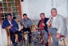 Damascus: performance by a water-pipe quartet - nargila - hooka - photo by J.Kaman