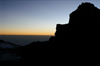 67 Tanzania - Kilimanjaro NP: Marangu Route - day 5 - Mount Kilimanjaro, morning light on the way up to the Kibo crater - photo by A.Ferrari