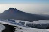 85 Tanzania - Kilimanjaro NP: Marangu Route - day 5 - Mount Kilimanjaro, view over Mawenzi from the Uhuru peak - photo by A.Ferrari