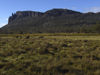 Tasmania - Cradle Mountain - Lake St Clair National Park: Overland Track - mountain profile (photo by M.Samper)