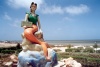 Tunisia / Tunisie / Tunisien - Jerba Island / Ile de Djerba - Houmt Souq: a mermaid's welcome (photo by M.Torres)