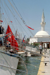 Turkey - Bodrum (Mugla Province): mosque in the marina - photo by M.Bergsma