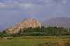 Van / Wan, Eastern Anatolia, Turkey: Van Castle - citadel overlooking Tushpa, the capital of the kingdom of Urartu - stone fortress - Van Kalesi - photo by J.Wreford