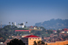 Kampala, Uganda: white-washed mosque on a hill top - Kibuli mosque and Islamic center, Kibuli hill, Makindye Division - photo by M.Torres