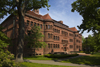 Cambridge, Greater Boston, Massachusetts, USA: Sever Hall was completed in 1880 and is a National Historic Landmark at Harvard University - built in Richardsonian Romanesque style by its creator, architect H. H. Richardson - photo by C.Lovell