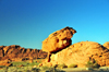 Valley of Fire State Park, Clark County, Nevada, USA: Sphinx-lime red sandstone formation - photo by M.Torres