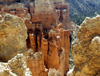 Bryce Canyon National Park, Utah, USA: vertical rock walls and pillars - photo by J.Fekete