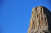 Devils Tower National Monument, Wyoming: made world famous by the movie 'Close Encounters of the Third Kind' - photo by M.Torres