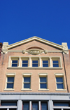 Burlington, Vermont, USA: elegant commercial building on College Street,- photo by M.Torres