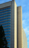 Wilmington, Delaware: brutalist skyscraper - 1105 North Market Street, aka American Life Insurance Tower - designed by I.M.Pei - photo by M.Torres