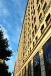 Wilmington, Delaware, USA: Rodney Square - DuPont building, designed in a modified Italian Renaissance style - looking up from street level - photo by M.Torres