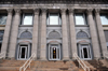 Minneapolis, Minnesota, USA: corinthian columns - United States Federal Office Building, originally a post office - neo-classical facade -  photo by M.Torres