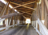 Parke County (Indiana): covered bridge - Jackson Bridge - Burr Arch construction - photo by G.Frysinger