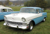 USA - Mathias (West Virginia): the glorious 50's - 1956 Chevrolet 210 Delray 2 Door Sedan - Chevy - classic car - photo by G.Frysinger