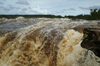 194 Venezuela - Bolvar - Canaima - Gran Sabana - Arapena Meru- close view of Salto Yuruani - photo by A. Ferrari