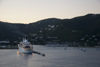 Tortola: Road Town - Discovery cruise ship at dock (photo by David Smith)