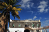 Stone Town, Zanzibar, Tanzania: Forodhani Orphanage, sky and the Old Fort - Mizingani road - photo by M.Torres